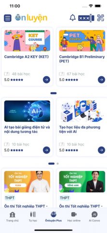 Onluyen для iOS — скриншот 3