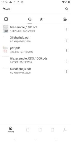 Open Office Viewer — ODF, PDF для Android — скриншот 1