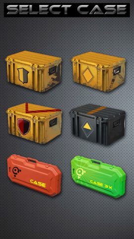 Открыть Кейс Симулятор для iOS — скриншот 1