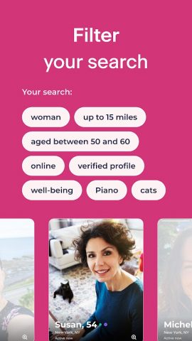 Ourtime : Dating App for 50+ для Android — скриншот 3
