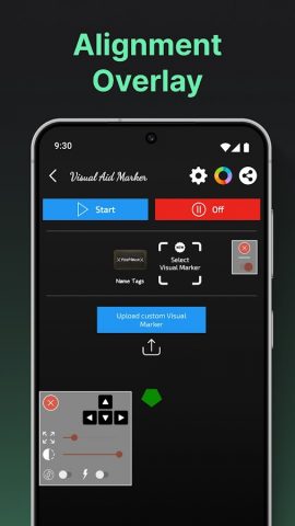 Оверлей выравнивания для Android — скриншот 1