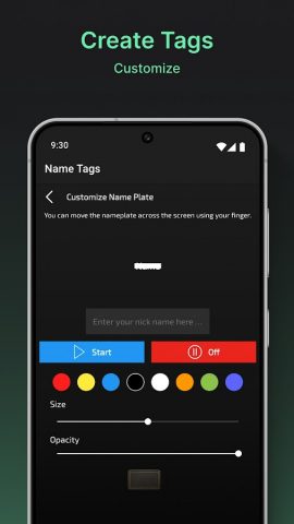 Оверлей выравнивания для Android — скриншот 2