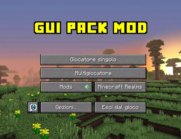 PC GUI Pack модов Minecraft PE для Android — скриншот 4