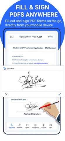 PDF Reader: Editor & Converter для iOS — скриншот 4