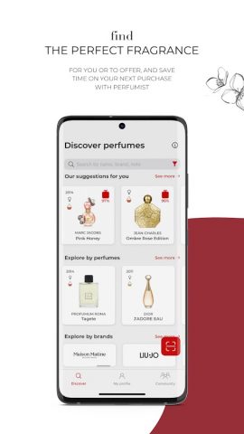 PERFUMIST Perfumes Advisor для Android — скриншот 1