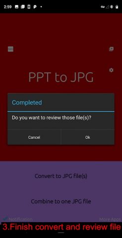 PPT в JPG для Android — скриншот 3