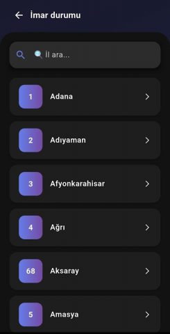 Parsel — Rayiç İmar Sorgulama для Android — скриншот 2