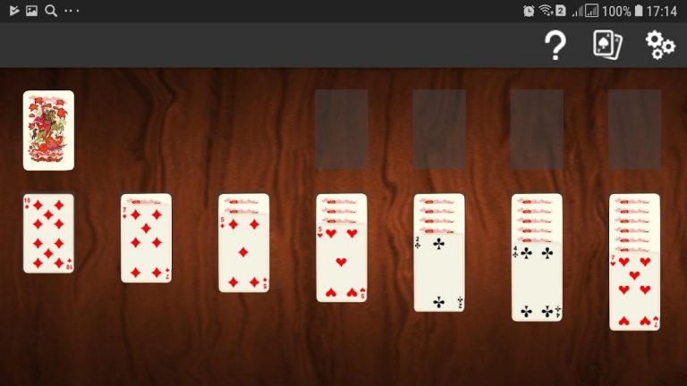 Пасьянс Косынка для Android — скриншот 4