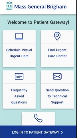 Patient Gateway для Android — скриншот 1