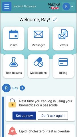 Patient Gateway для Android — скриншот 2