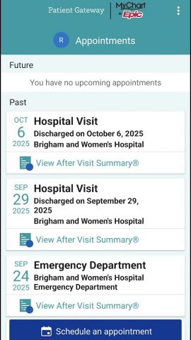 Patient Gateway для Android — скриншот 3