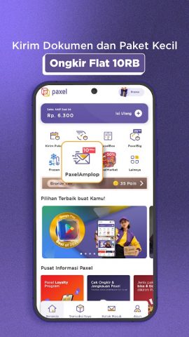 Paxel — Kirim Paket Beda Kota для Android — скриншот 4