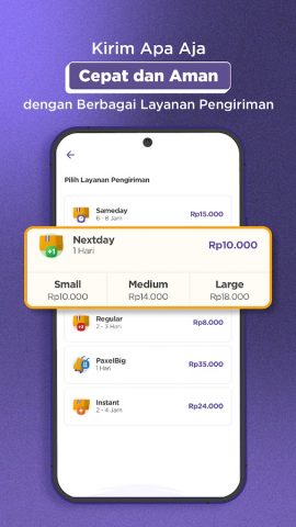 Paxel — Kirim Paket Beda Kota для Android — скриншот 5