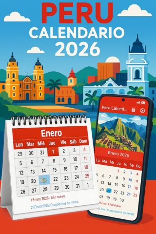 Peru Calendario 2025 для Android — скриншот 1