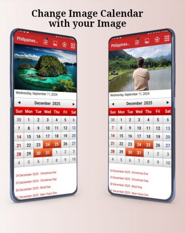 Philippines Calendar 2026 для Android — скриншот 5