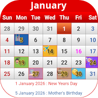 Philippines Calendar 2026 для Android