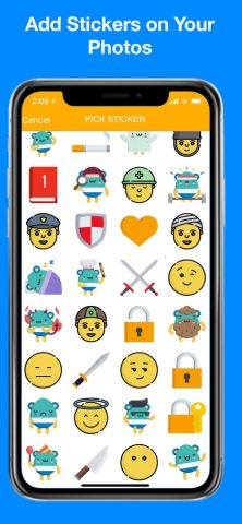 Photo Stickers — Add Stickers для iOS — скриншот 5