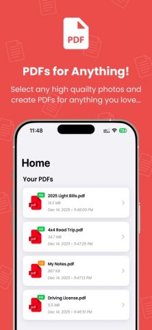 Фото в PDF Быстрый Конвертер для iOS — скриншот 3