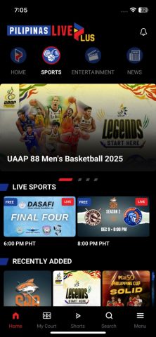 Pilipinas Live Plus для iOS — скриншот 2