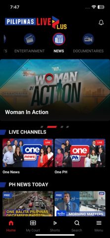 Pilipinas Live Plus для iOS — скриншот 4