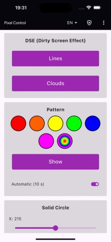 Pixel Control для iOS — скриншот 2