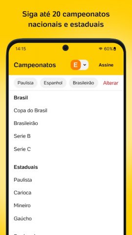 Placar UOL: Futebol e notícias для Android — скриншот 5
