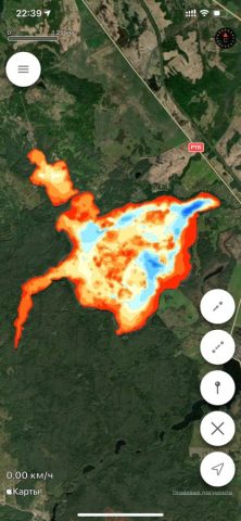 План Рыбалки PRO для iOS — скриншот 2