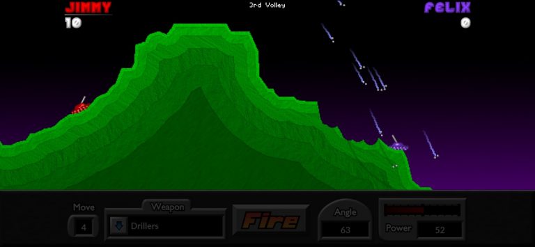 Pocket Tanks для iOS — скриншот 3
