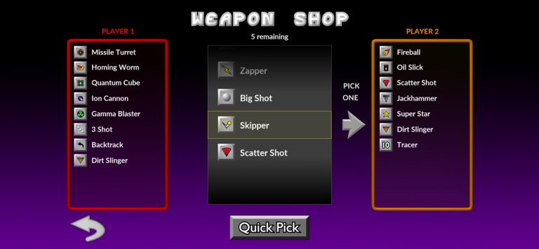 Pocket Tanks для iOS — скриншот 4