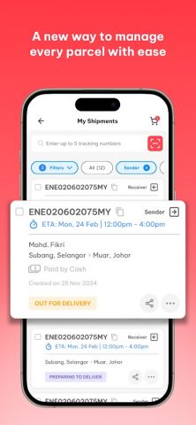 Pos Malaysia для Android — скриншот 3