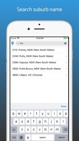 Postcode Australia New! для iOS — скриншот 1