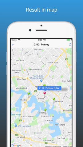 Postcode Australia New! для iOS — скриншот 2