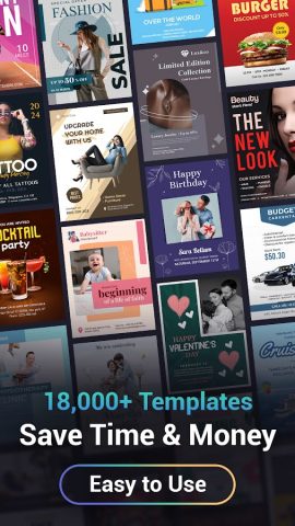 Poster Maker, Flyer Maker для Android — скриншот 1