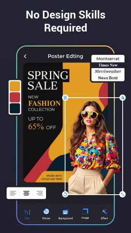 Poster Maker, Flyer Maker для Android — скриншот 5