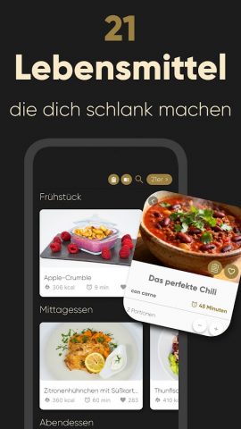 Programm 21: Workouts zuhause для Android — скриншот 4