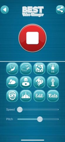 Программа Для Изменения Голоса для iOS — скриншот 5