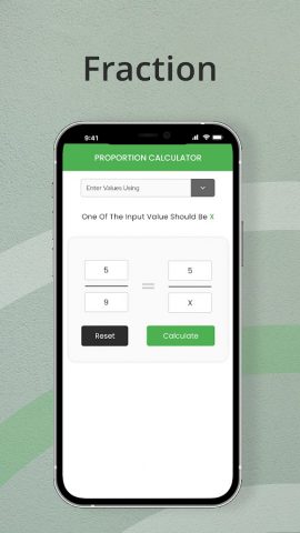 Proportion Calculator для Android — скриншот 2