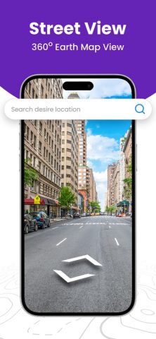 Просмотр улиц Карта Земли для iOS — скриншот 2