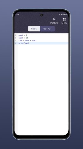 Python Editor для Android — скриншот 3