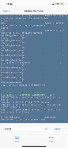 RCON Game Server Admin Manager — скриншот 3