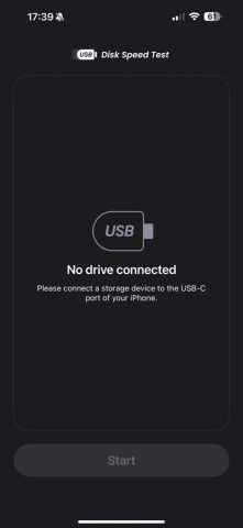 REC Disk Speed Test для iOS — скриншот 5