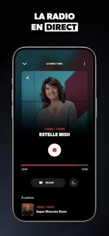 RMC Radio: podcast, live, foot для Android — скриншот 3