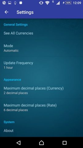 RUB x VND для Android — скриншот 3