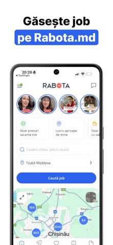 Rabota.md для Android — скриншот 1