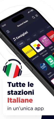 Радио Италия FM онлайн для iOS — скриншот 1