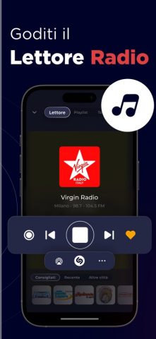 Радио Италия FM онлайн для iOS — скриншот 3