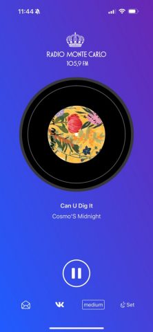 Radio MONTE CARLO SPb для iOS — скриншот 3
