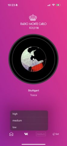 Radio MONTE CARLO SPb для iOS — скриншот 5