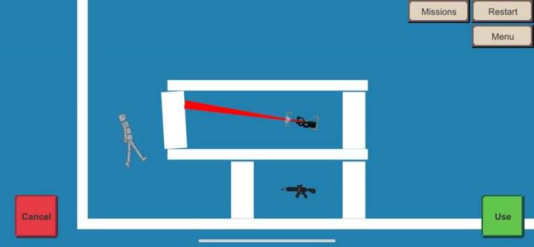 Ragdoll playground simulator для iOS — скриншот 3