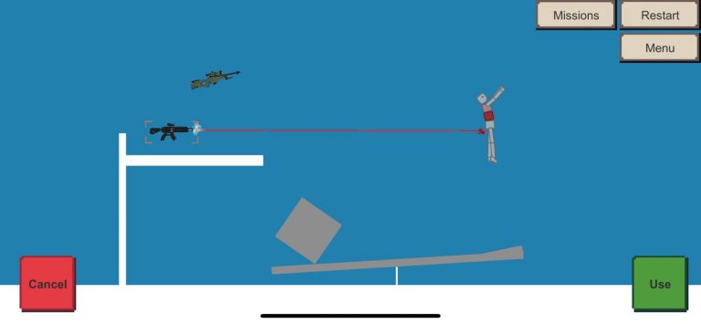 Ragdoll playground simulator для iOS — скриншот 4